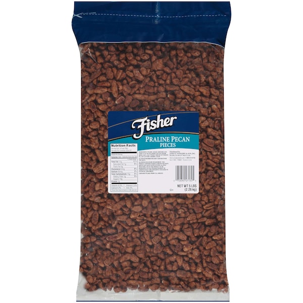 Fisher Fisher Praline Pecan Pieces 5lbs 70557 - main
